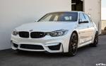 BMW M3 Sedan Alpine White by Remus and EAS 2018 года